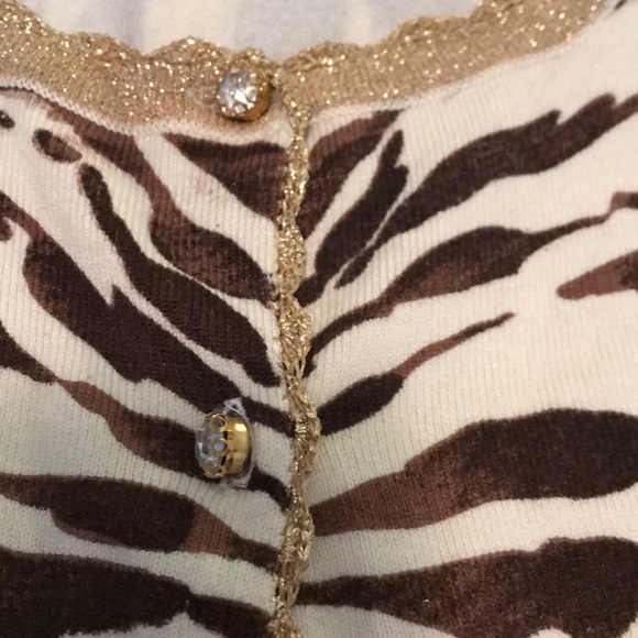 Animal print cardigan - Picture 4 of 8